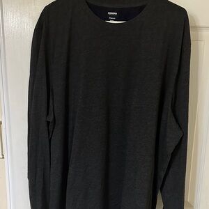 Sonoma Men's Dark Gray Long Sleeve Shirt